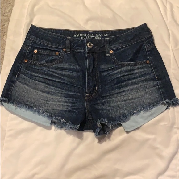 American Eagle Hi-Rise Festival Jean Shorts
